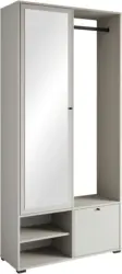 Garderobe Dino ca. 90x190 cm Beige/Kaschmir