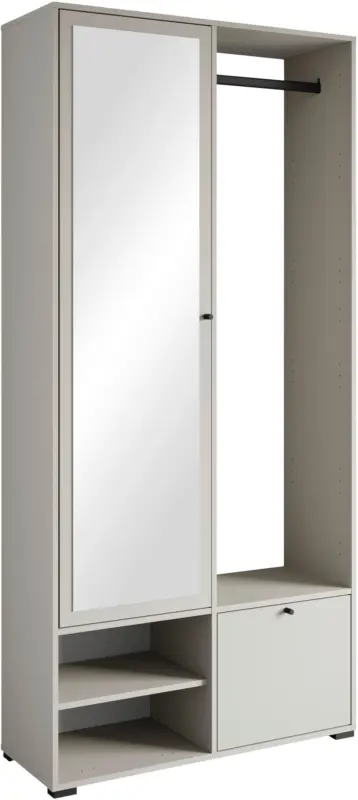 Garderobe Dino ca. 90x190 cm Beige/Kaschmir