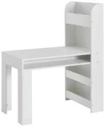 Jugendschreibtisch ca. 90x50x110 cm Wei&szlig;