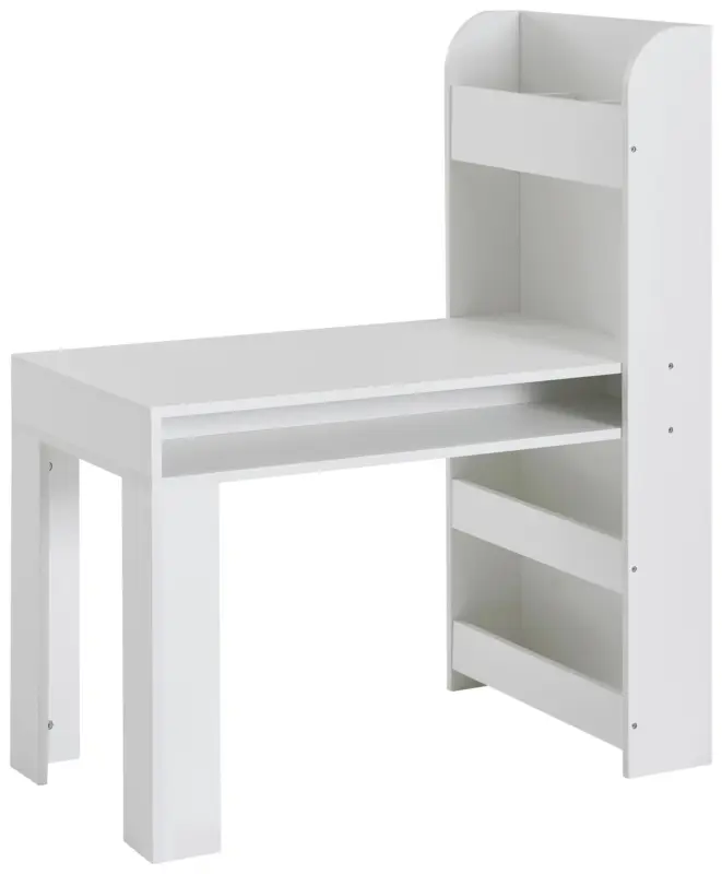 Jugendschreibtisch ca. 90x50x110 cm Wei&szlig;