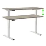 m&ouml;max Schreibtisch Office Edition Wei&szlig;/Sonoma Eiche