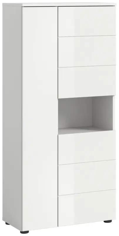 Midischrank Vira ca. 60x133x34 cm Wei&szlig;