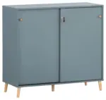 m&ouml;max Aktenschrank Serie 500 Blau ca. 100,1x92,6x41cm