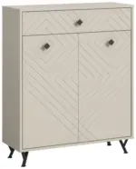 m&ouml;max Schuhschrank Notes ca. 80x100x35 cm Sandbeige