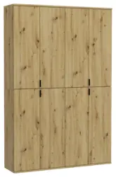 Garderobenschrank Projekt X ca. 122x193 cm Eiche Artisan