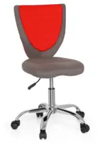 m&ouml;max Jugenddrehstuhl Kiddy Comfort ca.41x94x41cm Grau,Rot