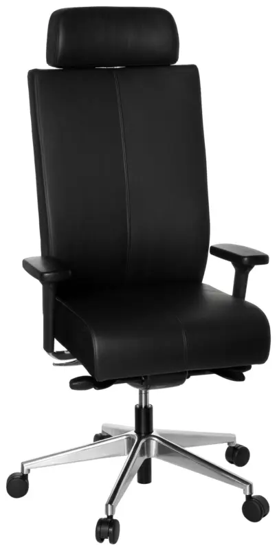 Drehstuhl Pro-Tec XXL Schwarz ca. 59x138x49cm