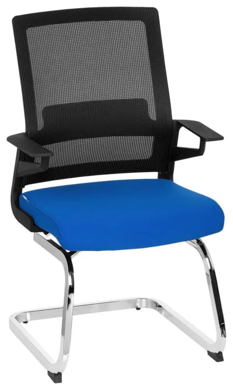 Besucherstuhl Inventor V Blau/Schwarz