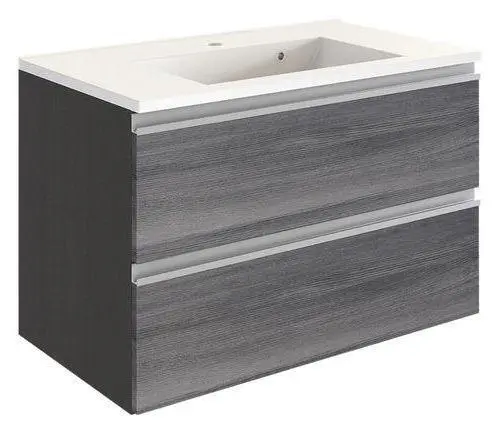 Waschtischkombi in Grau 'Arezzo'