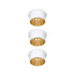 m&ouml;max Deckenleuchte Coin Gil in Wei&szlig;/Goldfarben max. 6 W Deckenlampe