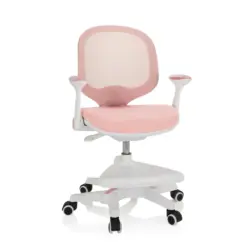 Jugenddrehstuhl Kid Ergo ca.56x89x52cm Rosa,Wei&szlig;