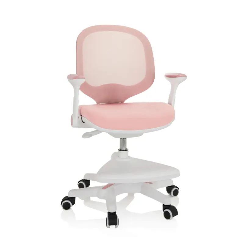 Jugenddrehstuhl Kid Ergo ca.56x89x52cm Rosa,Wei&szlig;