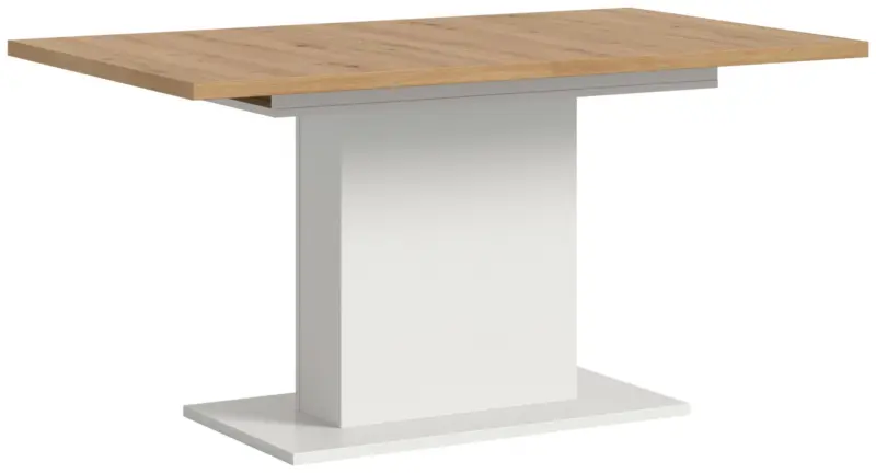 Ausziehtisch Marlon Eiche/Wei&szlig; ca. 150-190x90x76 cm