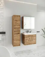 m&ouml;max Badezimmer Toronto 4-tlg. ca. 90 cm inkl. LED Eiche