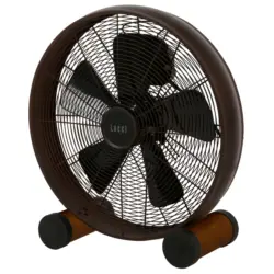 Bodenventilator Floor Fan ORB Walnussfarben max. 50 Watt