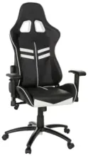 m&ouml;max Gamingstuhl League Pro Schwarz/Wei&szlig; ca. 72x138x63cm