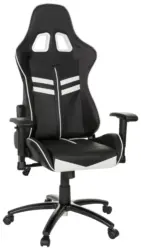 Gamingstuhl League Pro Schwarz/Wei&szlig; ca. 72x138x63cm