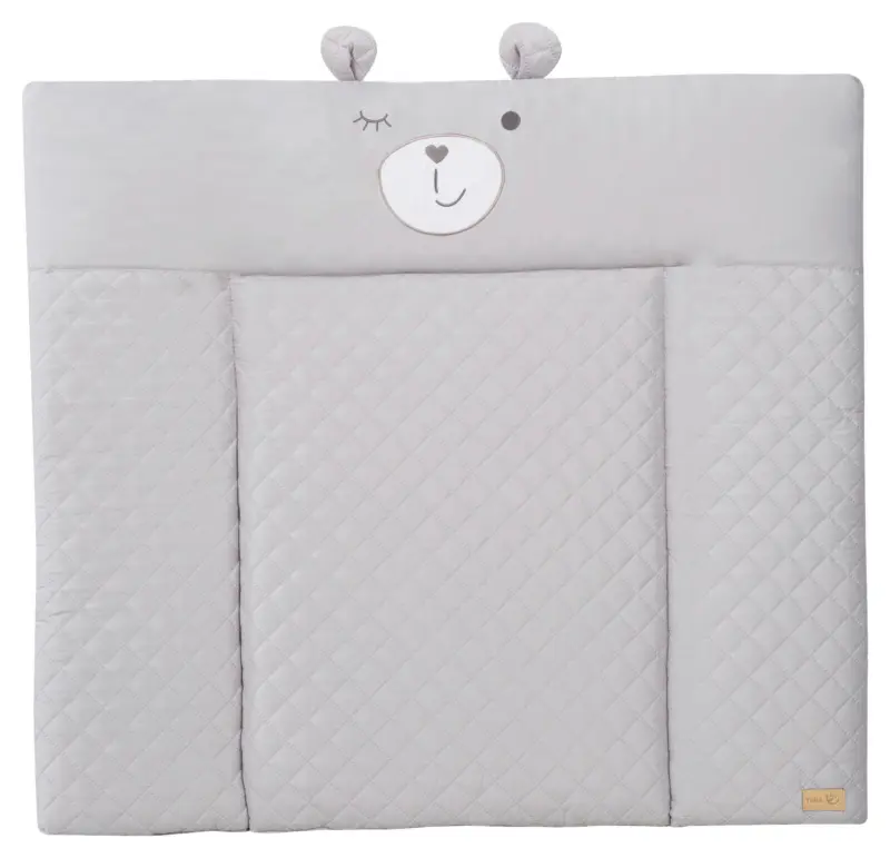 Wickelauflage Bear Grau ca. 85x75cm