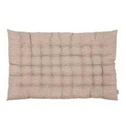 Boxkissen Dobby Schlammfarben ca. 60x100cm