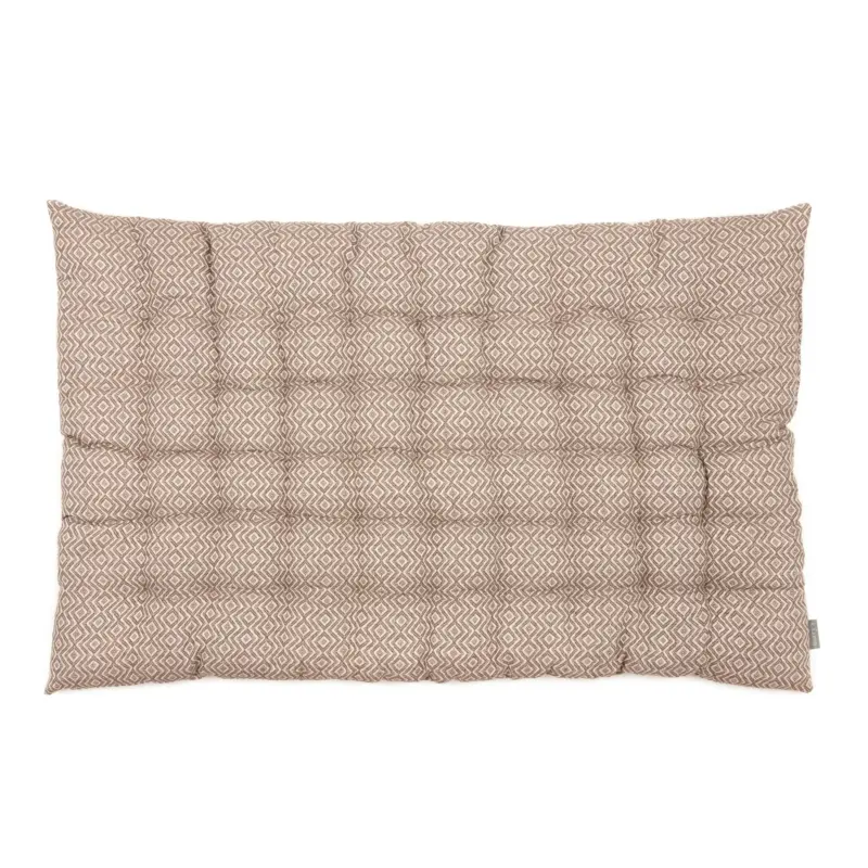 Boxkissen Dobby Schlammfarben ca. 60x100cm