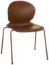 Besucherstuhl Rotbraun ca. 56x80x54cm