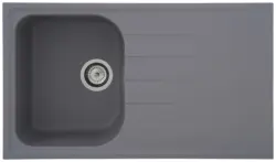 Granitsp&uuml;le Orlando ca. 86x20,9x50 cm Grau