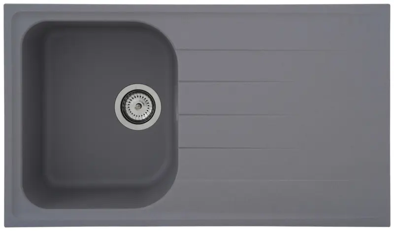 Granitsp&uuml;le Orlando ca. 86x20,9x50 cm Grau