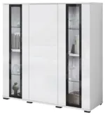 m&ouml;max Highboard Caro ca. 120x122 cm Wei&szlig;