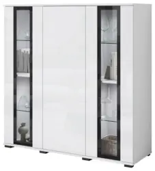 Highboard Caro ca. 120x122 cm Wei&szlig;