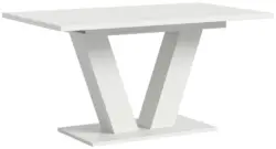 Ausziehtisch Marlon Wei&szlig; ca. 150-190x90x76 cm