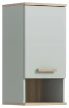 m&ouml;max H&auml;ngeschrank Star ca. 34x68x28 cm Eiche/Gr&uuml;ngrau