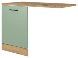 Geschirrsp&uuml;lerfront Cara ca. 110x85x60 cm Gr&uuml;n/Eiche