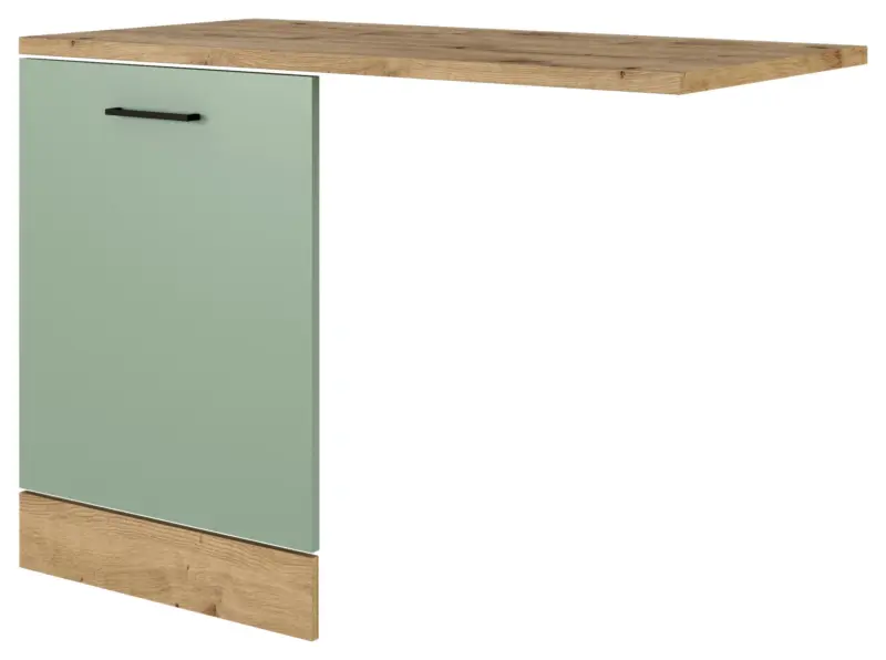 Geschirrsp&uuml;lerfront Cara ca. 110x85x60 cm Gr&uuml;n/Eiche