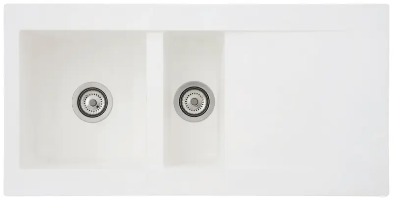 Einbausp&uuml;le Denver ca. 100x20x50 cm Wei&szlig;