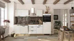 K&uuml;chenblock Julia Wei&szlig;/Eichefarben