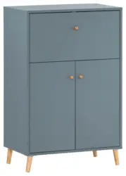 Sektret&auml;r Serie 500 Blau ca. 65,2x101,7x39cm