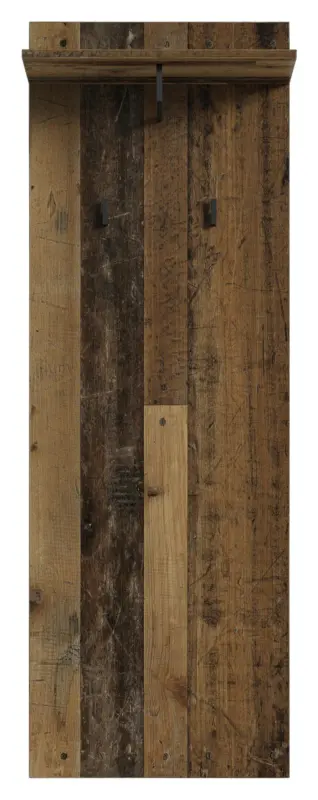 Garderobenpaneel Jakob ca.48x140x28cm Eiche Dekor