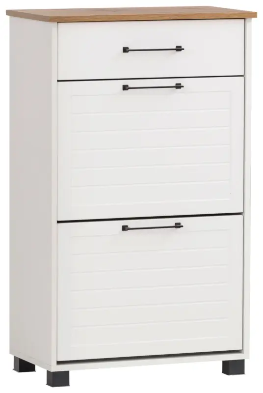 Schuhschrank Jelda ca.62x102x34,1cm Wei&szlig;