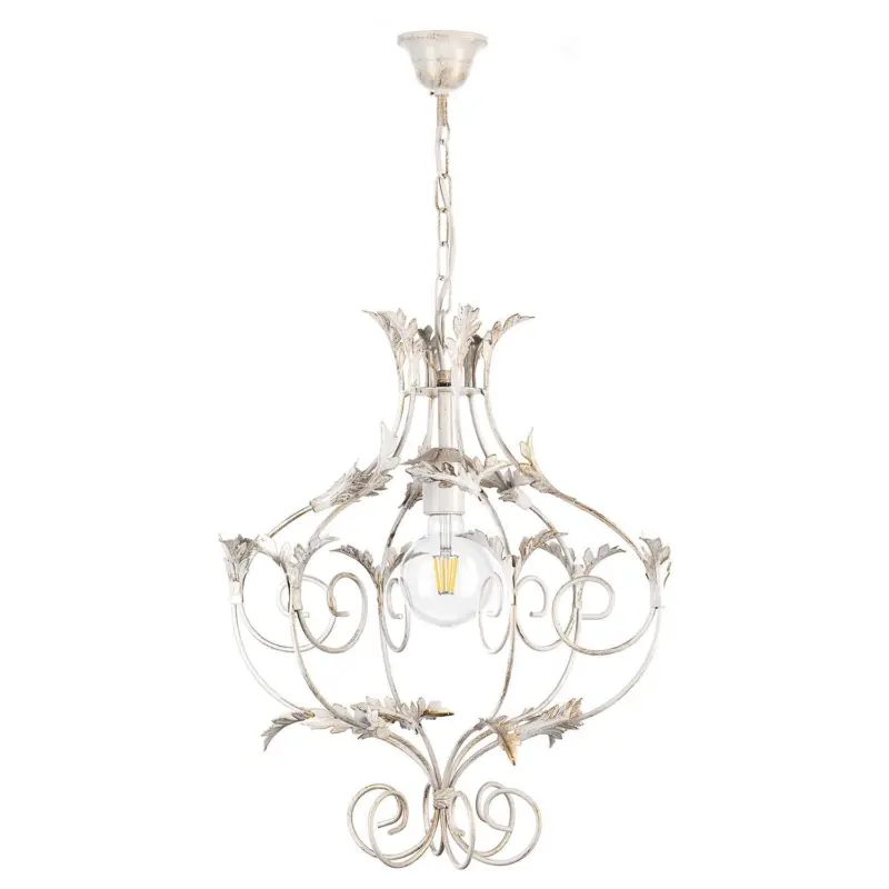 H&auml;ngeleuchte Contessa Wei&szlig; max. 22 Watt