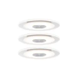 LED-Deckenleuchte EBL Whirl max. 5,5 Watt, 3-teilig Deckenlampe