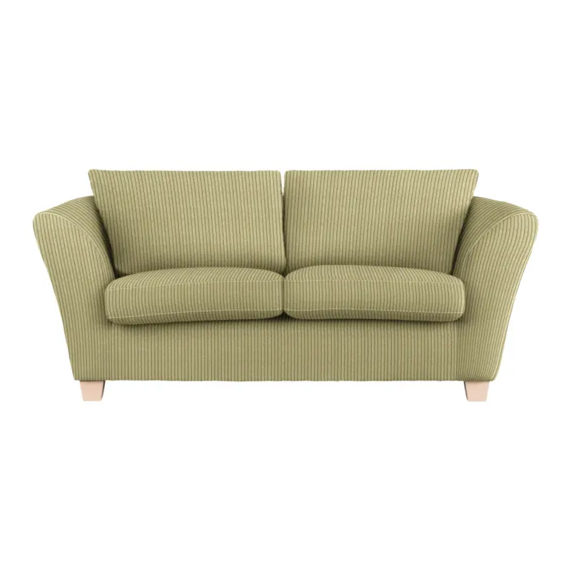 2-Sitzer-Sofa Devado Limette Cord