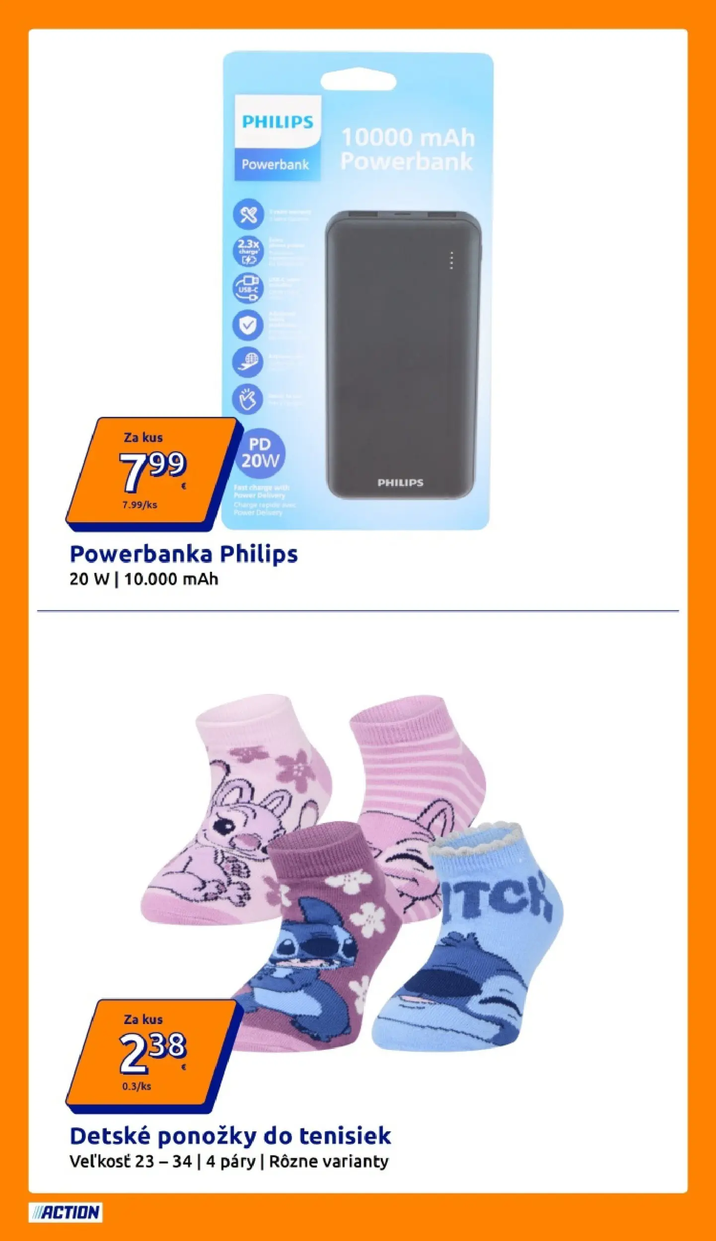 Action leták platný do 21.04.2026 od 15.04.2026 » aktuálna akcia | Strana: 8 | Produkty: Ponožky