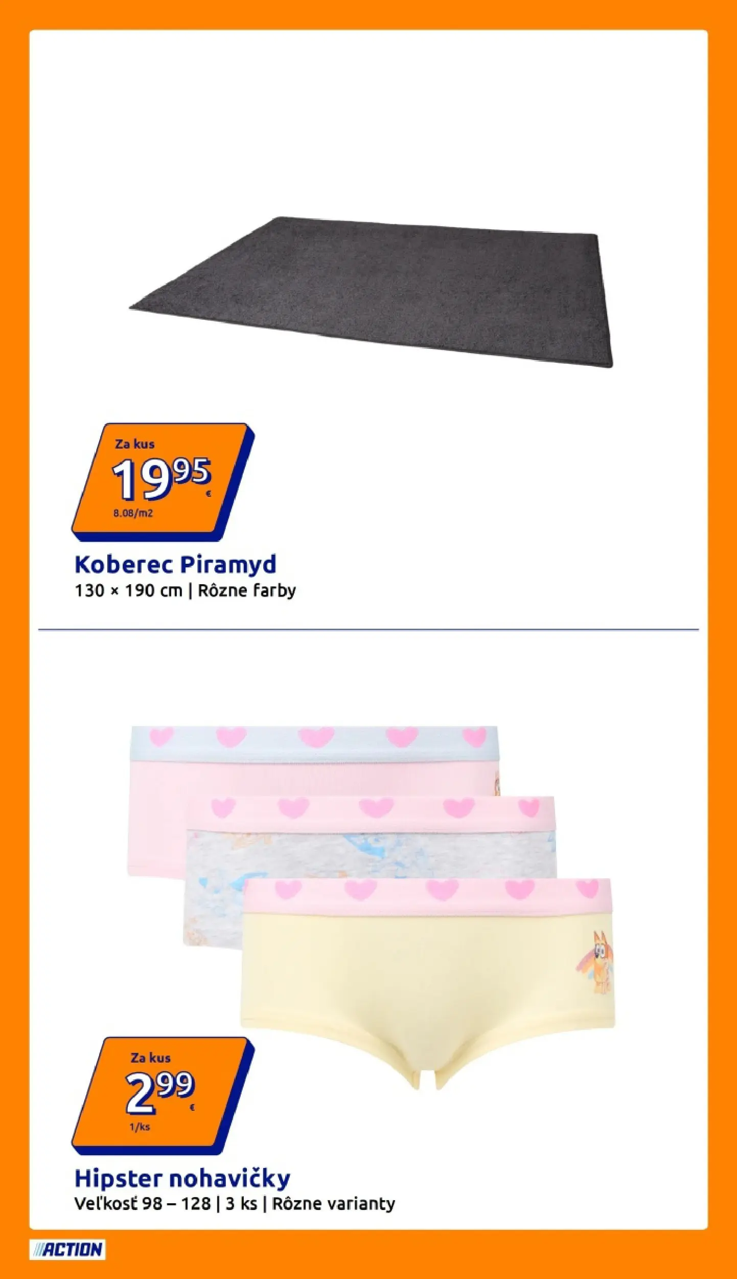 Action leták platný do 21.04.2026 od 15.04.2026 » aktuálna akcia | Strana: 15 | Produkty: Koberec, Nohavičky