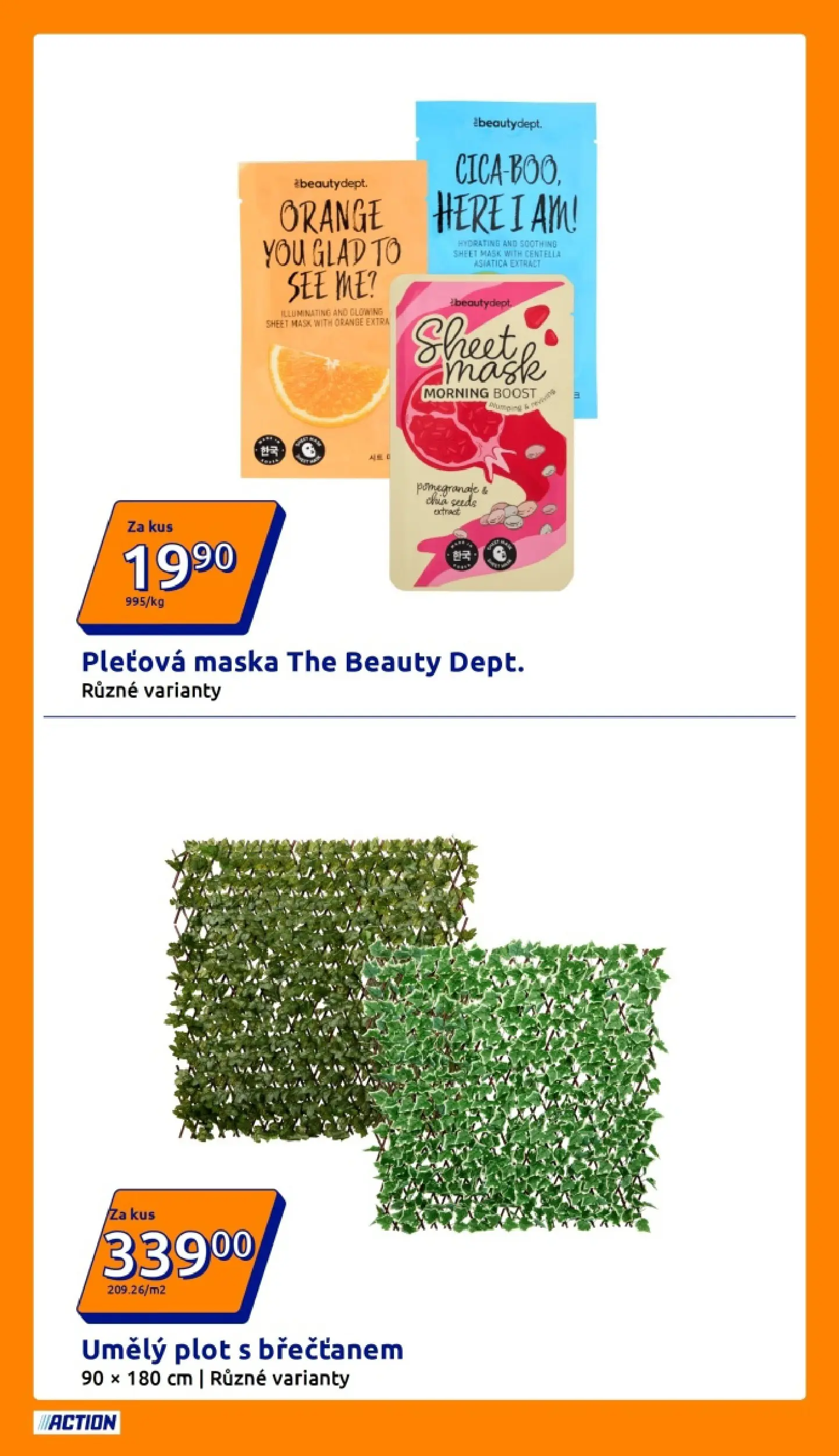 Action leták od 15.04.2026 - Akční leták online | Strana: 2 | Produkty: Pleťová maska, Maska