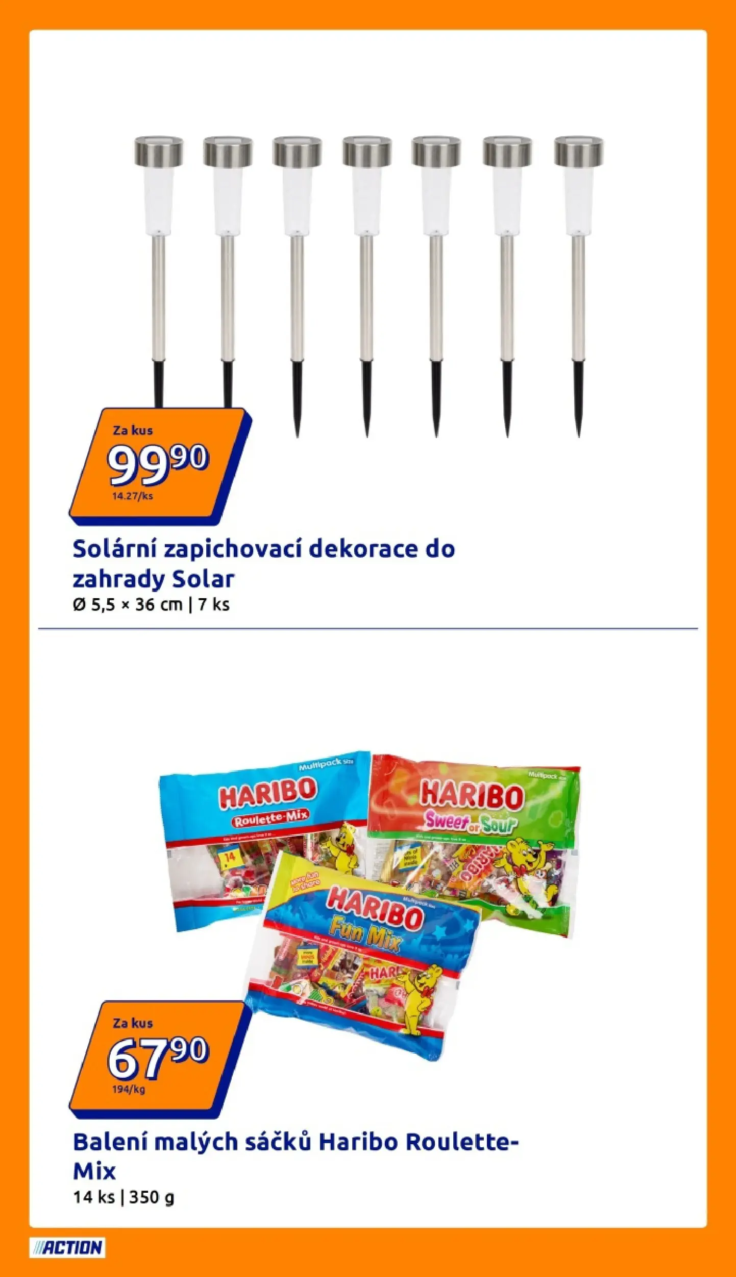 Action leták od 15.04.2026 - Akční leták online | Strana: 4 | Produkty: Haribo, Dekorace