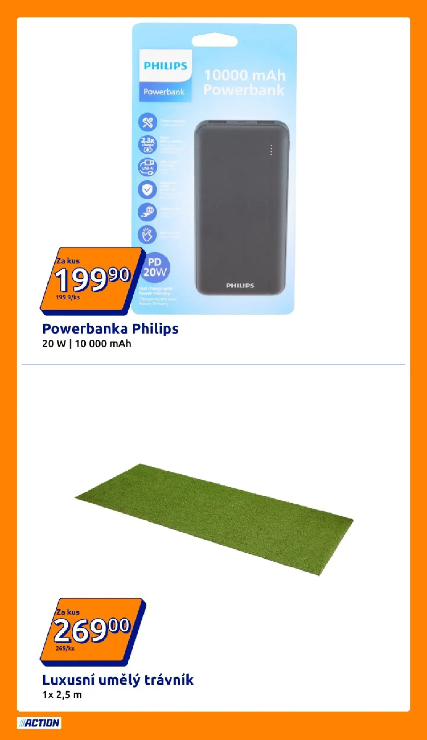 Action leták od 15.04.2026 - Akční leták online | Strana: 8 | Produkty: Powerbanka