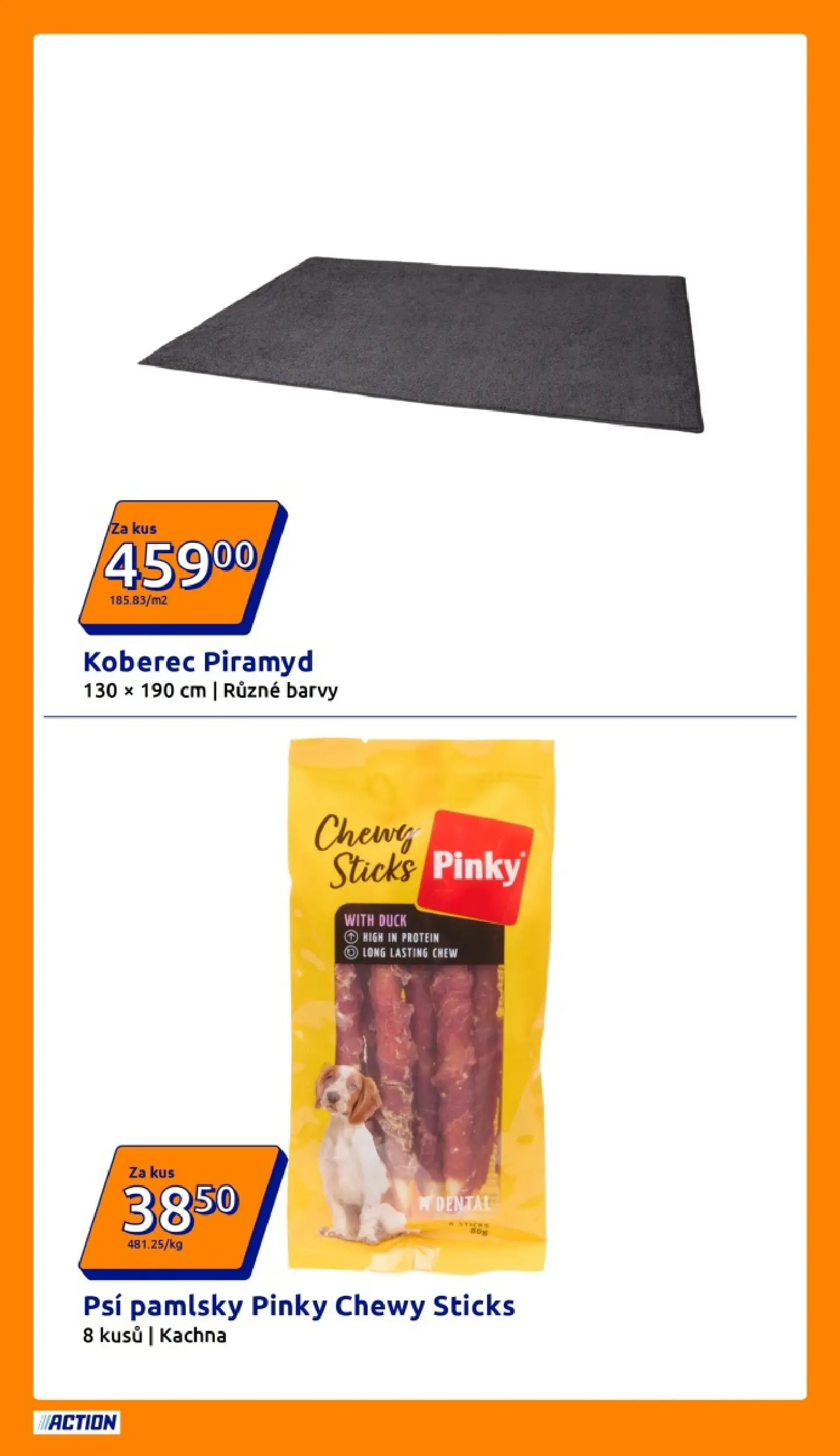 Action leták od 15.04.2026 - Akční leták online | Strana: 12 | Produkty: Kachna, Koberec, Barvy, Protein