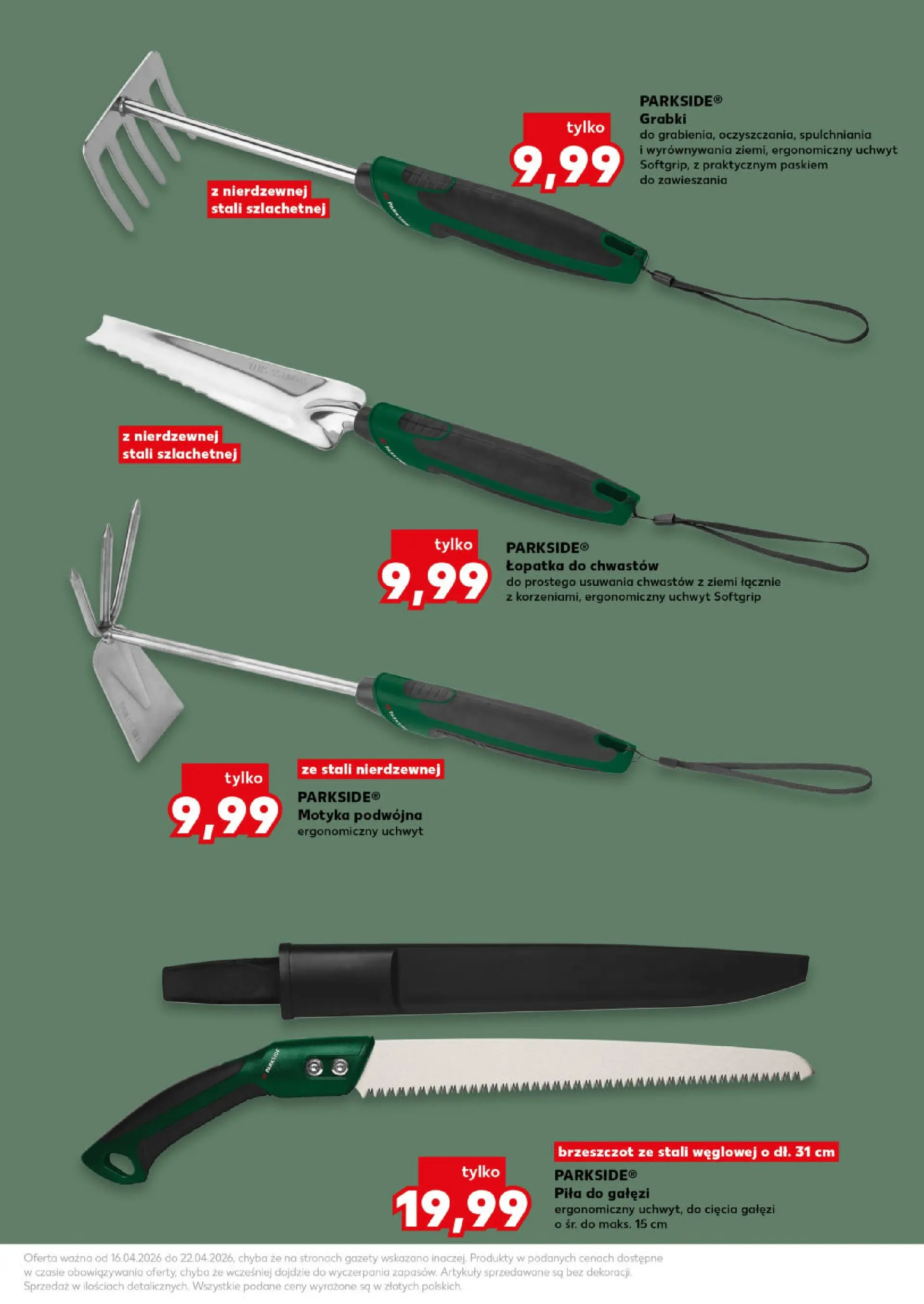 Kaufland gazetka - Ogród od 16.04.2026 - od jutra PDF | Strona: 17