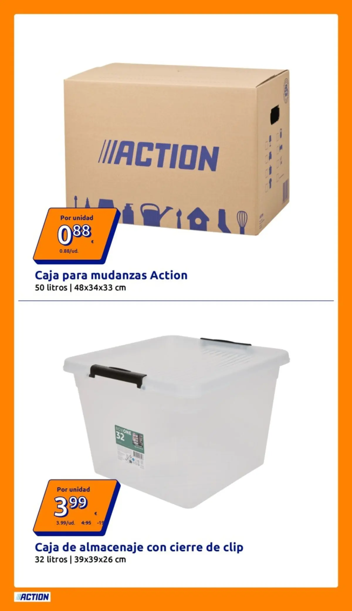 Action folleto 15/04/2026 - 21/04/2026 | Página: 19 | Productos: Almacenaje, Caja