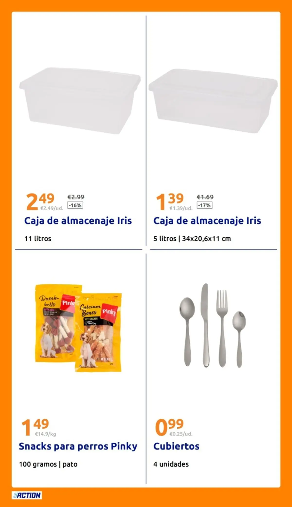 Action folleto 15/04/2026 - 21/04/2026 | Página: 20 | Productos: Almacenaje, Caja